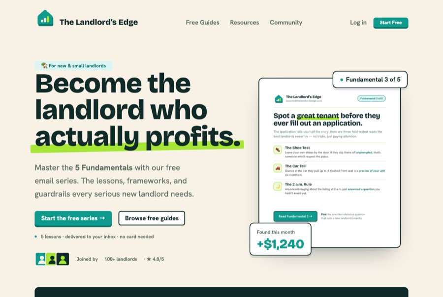 The Landlord's Edge