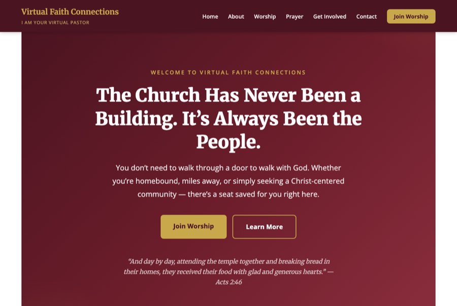 Virtual Faith Connections